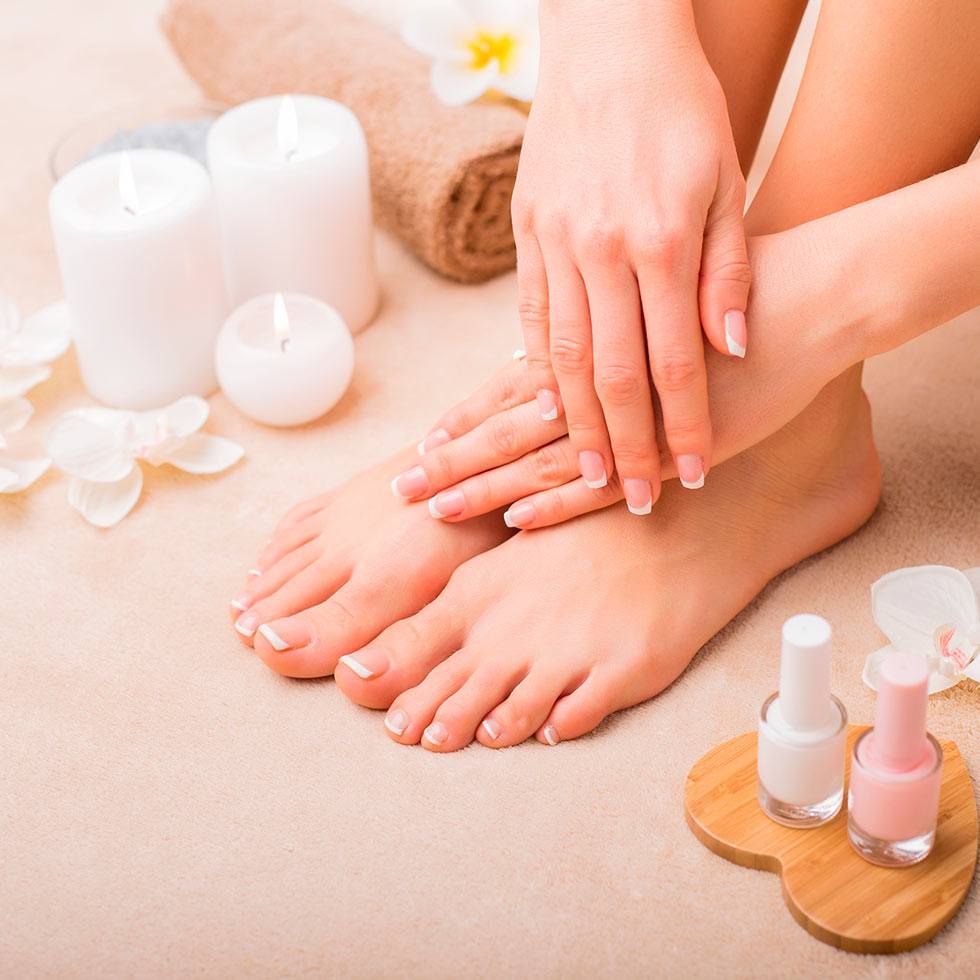 Raspberry Pomegranate Pedicure