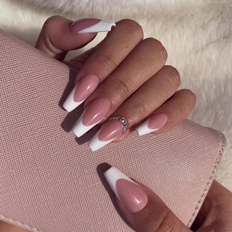 Pink & White Full Set